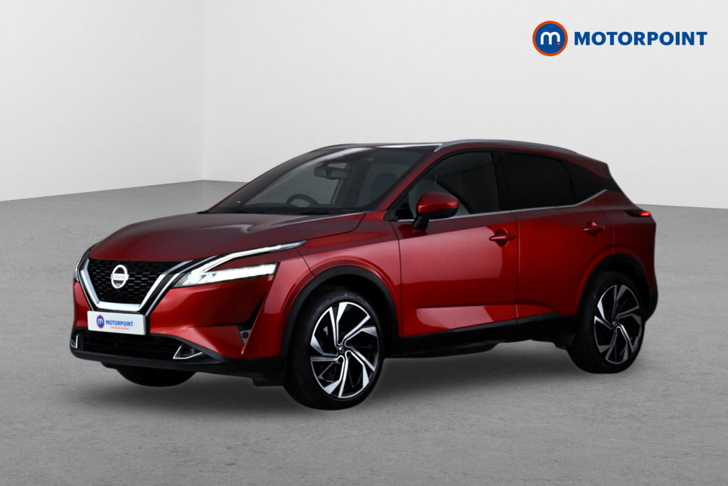 Nissan Qashqai 1.3 Dig-t Mh 158 Tekna-plus Xtronic HD22GXU Red #3