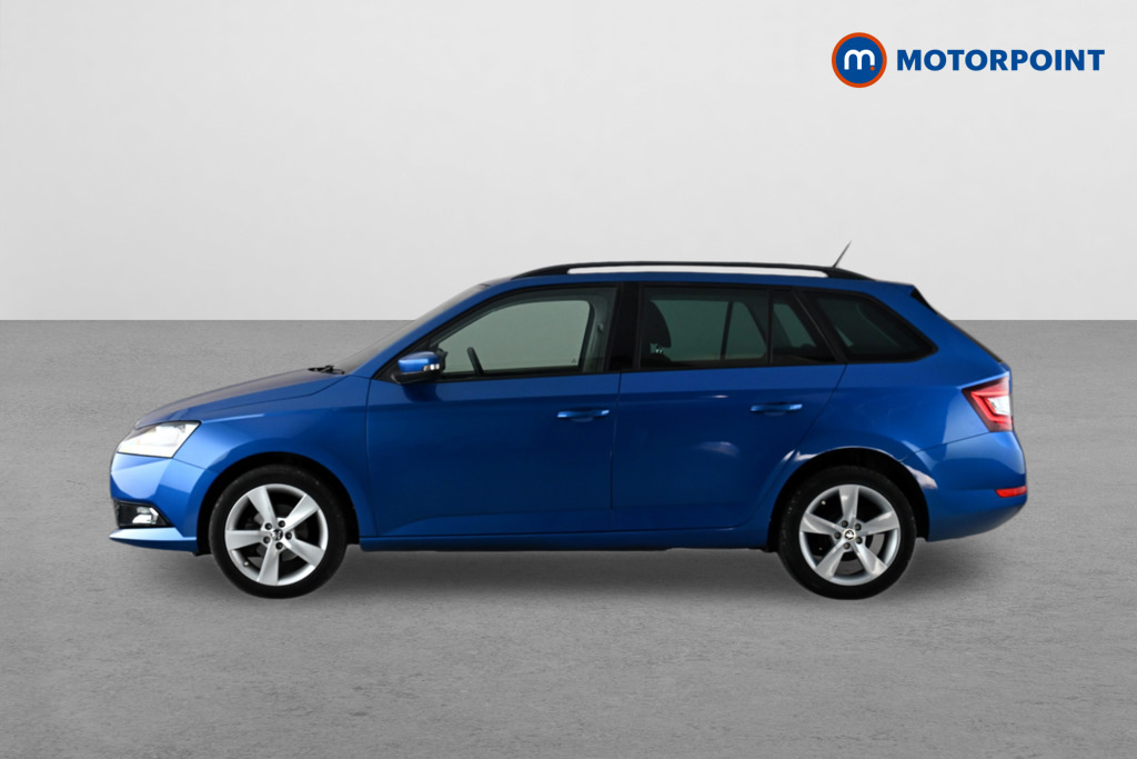 Skoda Fabia 1.0 Tsi Se L Blue #4