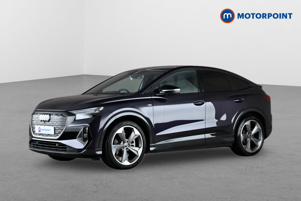 Audi Q4 E Tron 210Kw 45 82Kwh Black Edition YA74RZX Purple #3