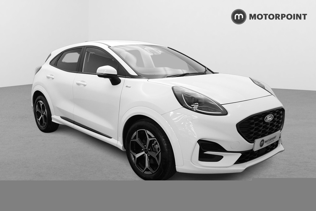Ford Puma 1.0 Ecoboost Hybrid Mhev St-line White