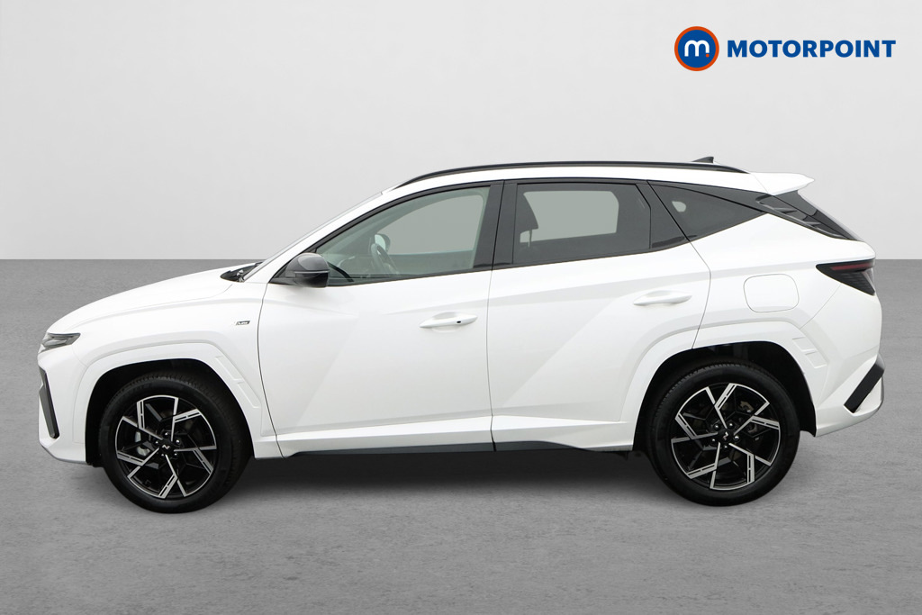Hyundai Tucson 1.6T 239 Hybrid N Line White #4