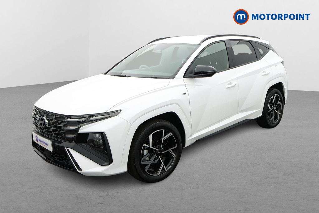Hyundai Tucson 1.6T 239 Hybrid N Line White #3
