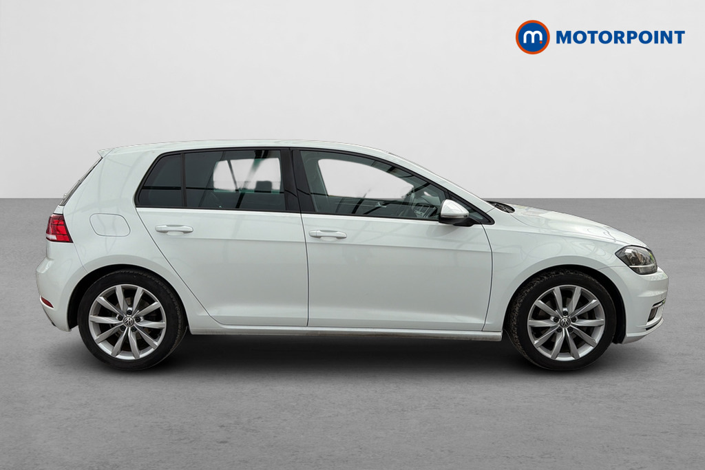 Volkswagen Golf 2.0 Tdi Gt White #4