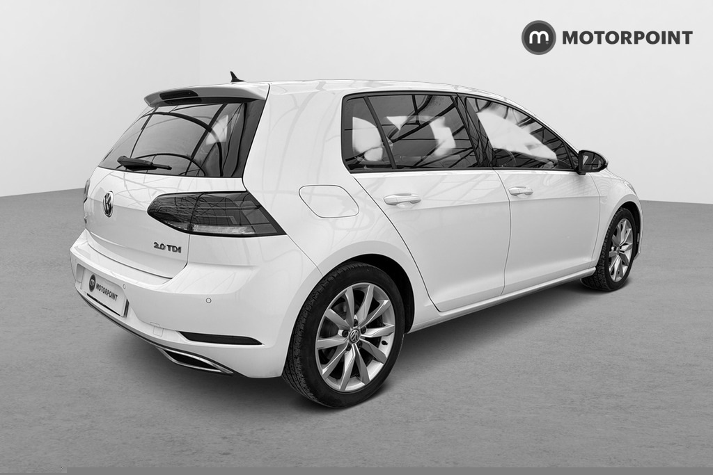 Volkswagen Golf 2.0 Tdi Gt White #5