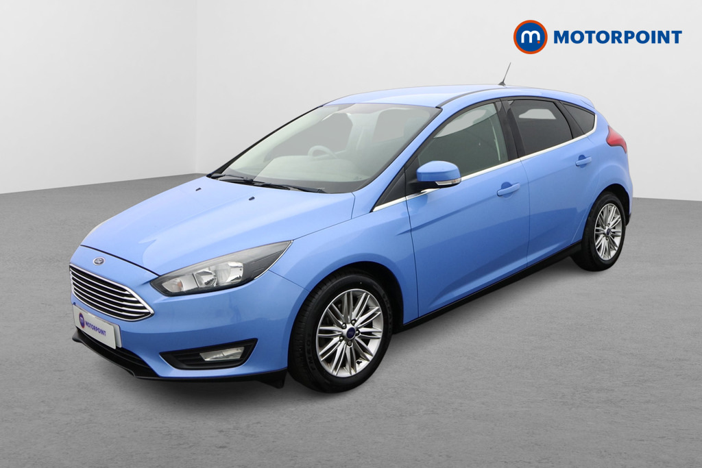Ford Focus 1.0 Ecoboost 125 Zetec Edition CA18UCP Blue #3