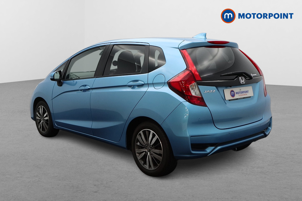 Honda Jazz 1.3 I-vtec Ex Navi Cvt Blue #3