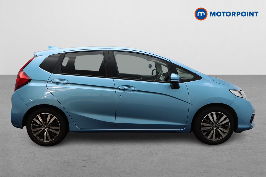 Honda Jazz 1.3 I-vtec Ex Navi Cvt Blue #6