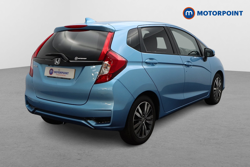 Honda Jazz 1.3 I-vtec Ex Navi Cvt Blue #5