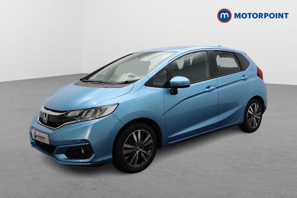 Honda Jazz 1.3 I-vtec Ex Navi Cvt Blue #2