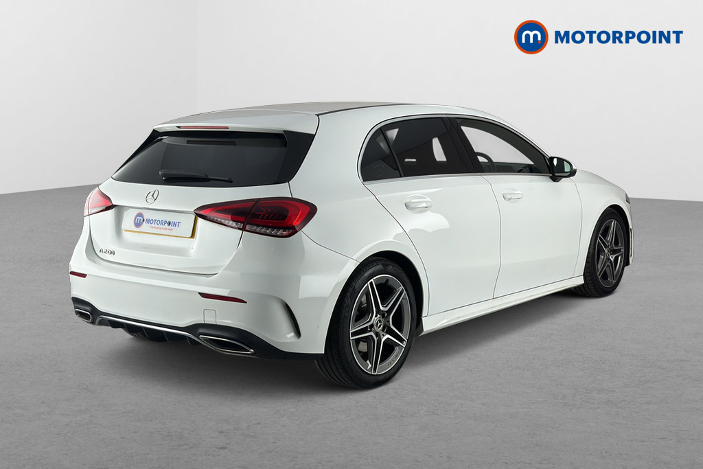 Mercedes-Benz A Class A200 Amg Line WA69VBF White #4