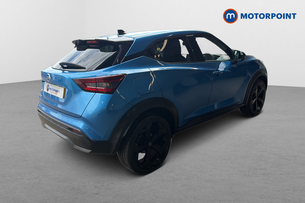 Nissan Juke 1.0 Dig-t Tekna SV20UJB Blue #4