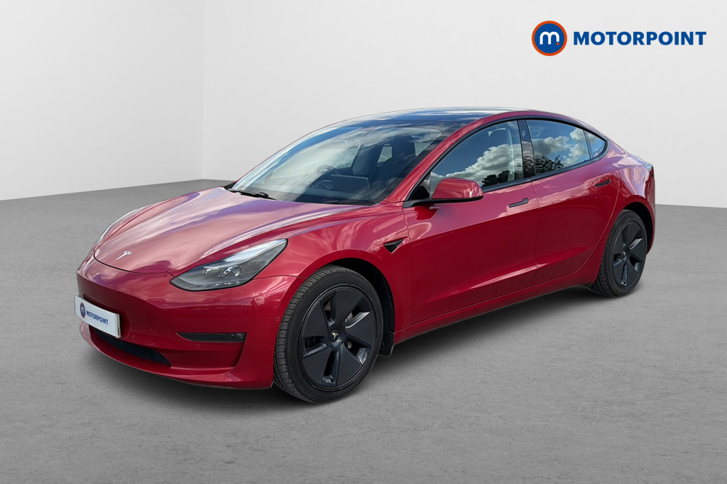 Tesla Model 3 Long Range Awd Red #3