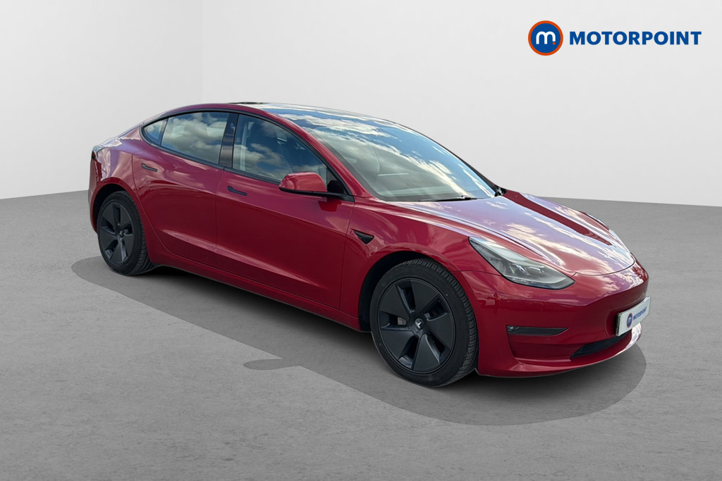 Tesla Model 3 Long Range Awd Red