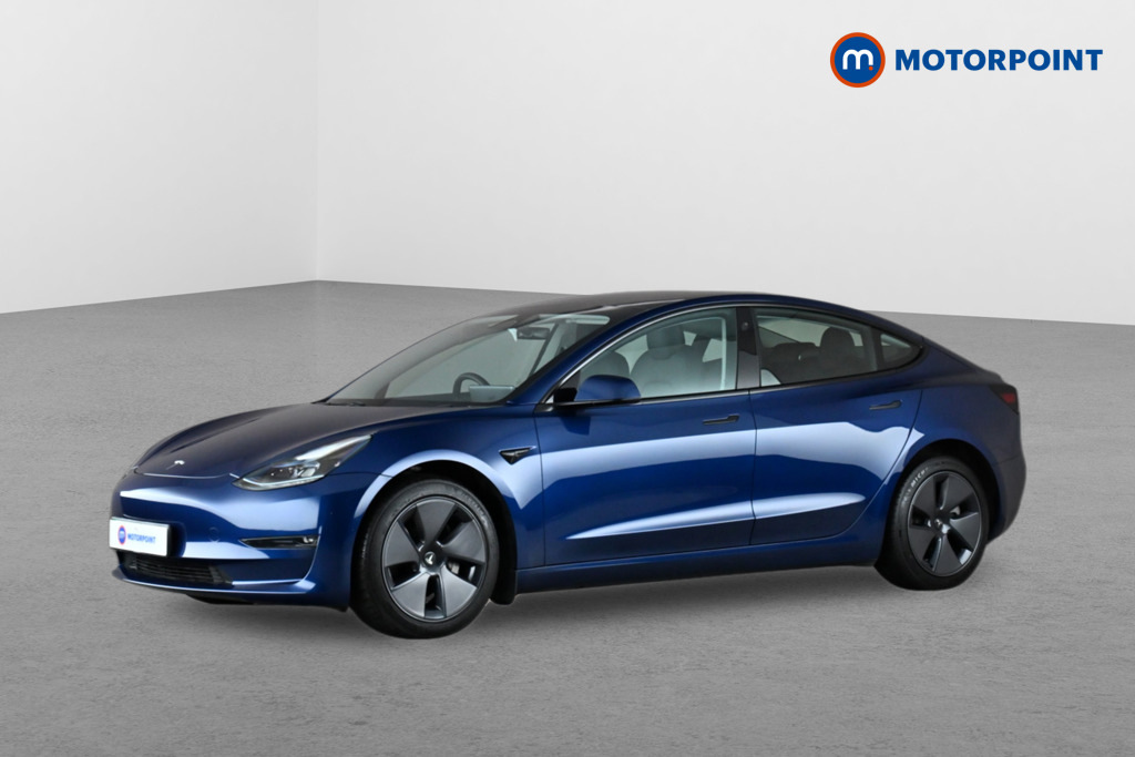 Tesla Model 3 Long Range Awd Blue #3
