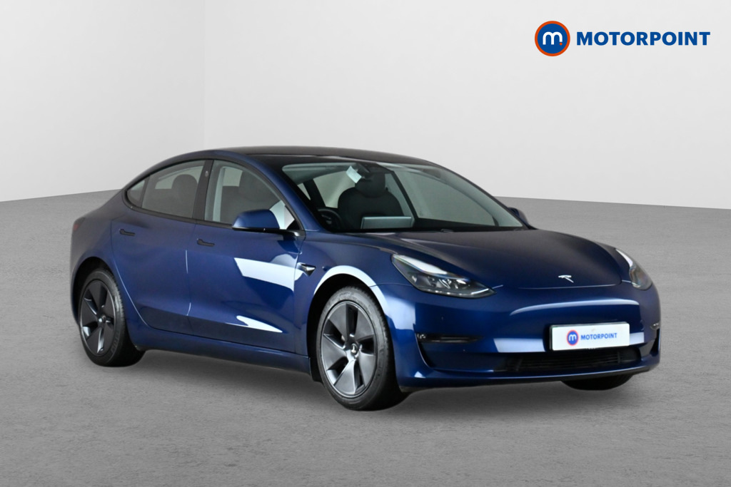 Tesla Model 3 Long Range Awd Blue
