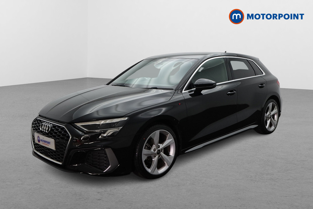 Audi A3 30 Tfsi S Line S Tronic SD23XBM Black #3