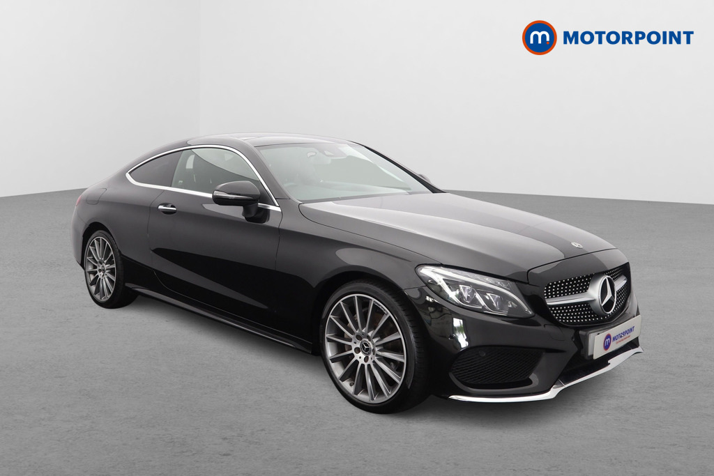 Mercedes-Benz C Class C200 Amg Line Premium 9G-tronic Black