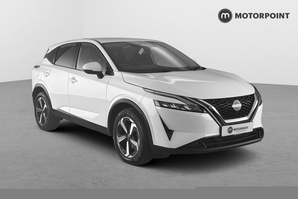 Nissan Qashqai 1.3 Dig-t Mh 158 N-connecta Xtronic White