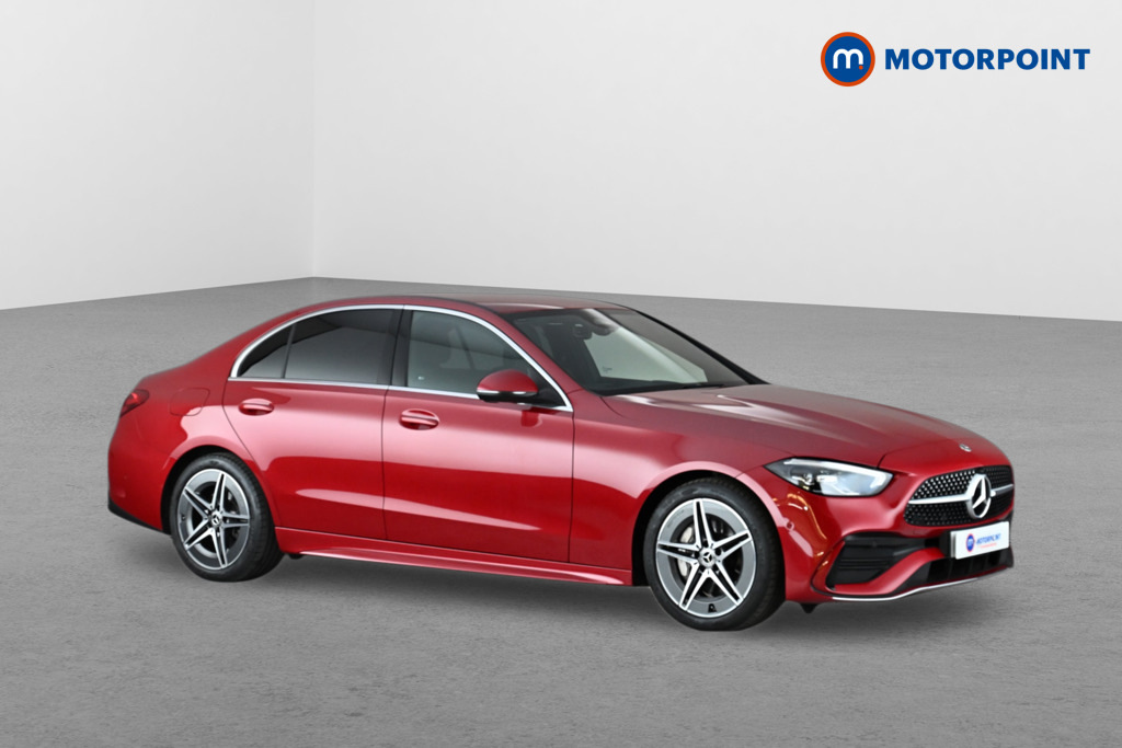 Mercedes-Benz C Class C200 Amg Line 9G-tronic Red