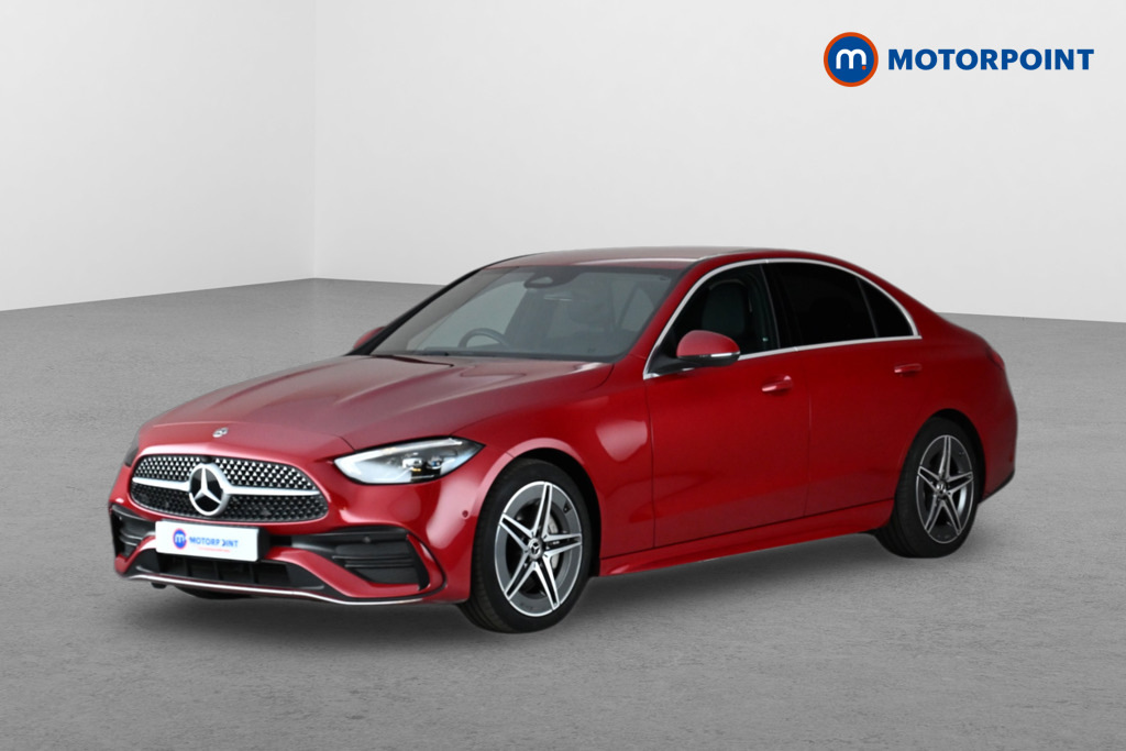 Mercedes-Benz C Class C200 Amg Line 9G-tronic Red #3