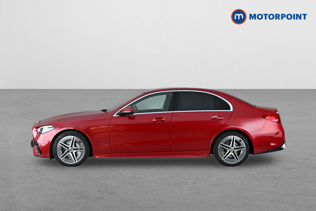 Mercedes-Benz C Class C200 Amg Line 9G-tronic Red #4
