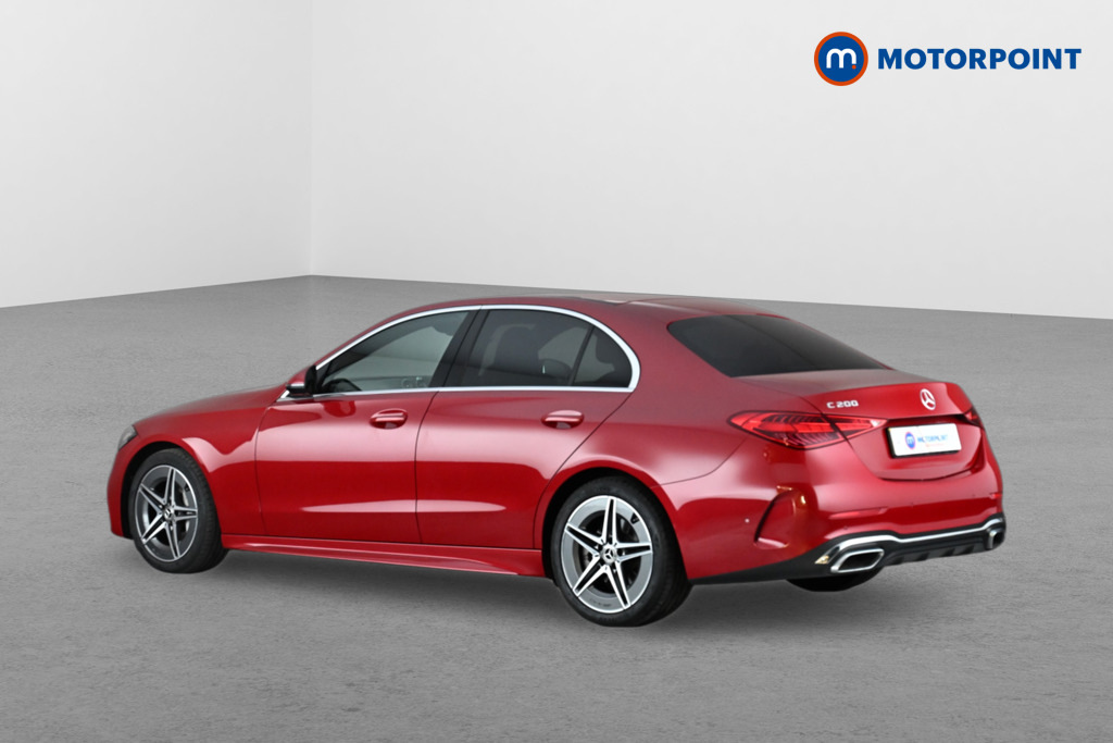 Mercedes-Benz C Class C200 Amg Line 9G-tronic Red #5
