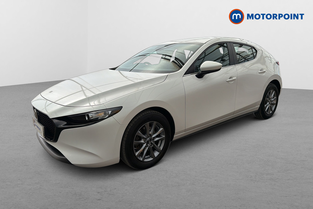 Mazda 3 2.5 E-skyactiv G Mhev 140 Prime-line DH25EWF White #3
