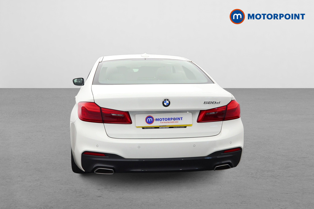 BMW 5 Series 520D M Sport White #6