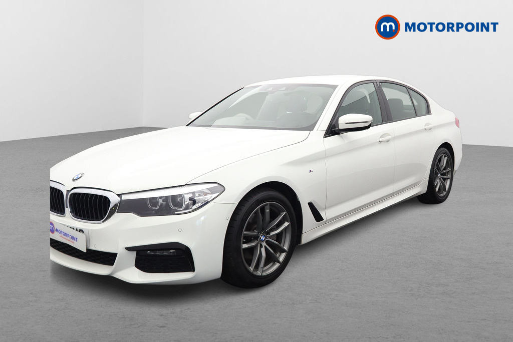 BMW 5 Series 520D M Sport White #3