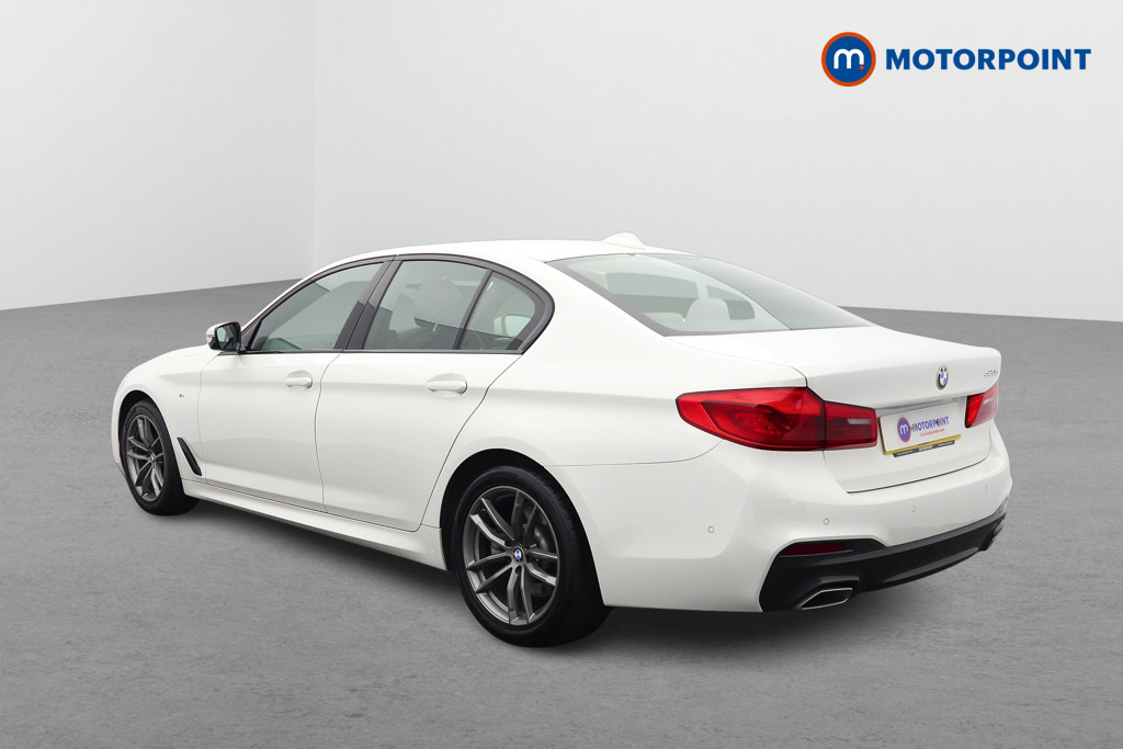 BMW 5 Series 520D M Sport White #5