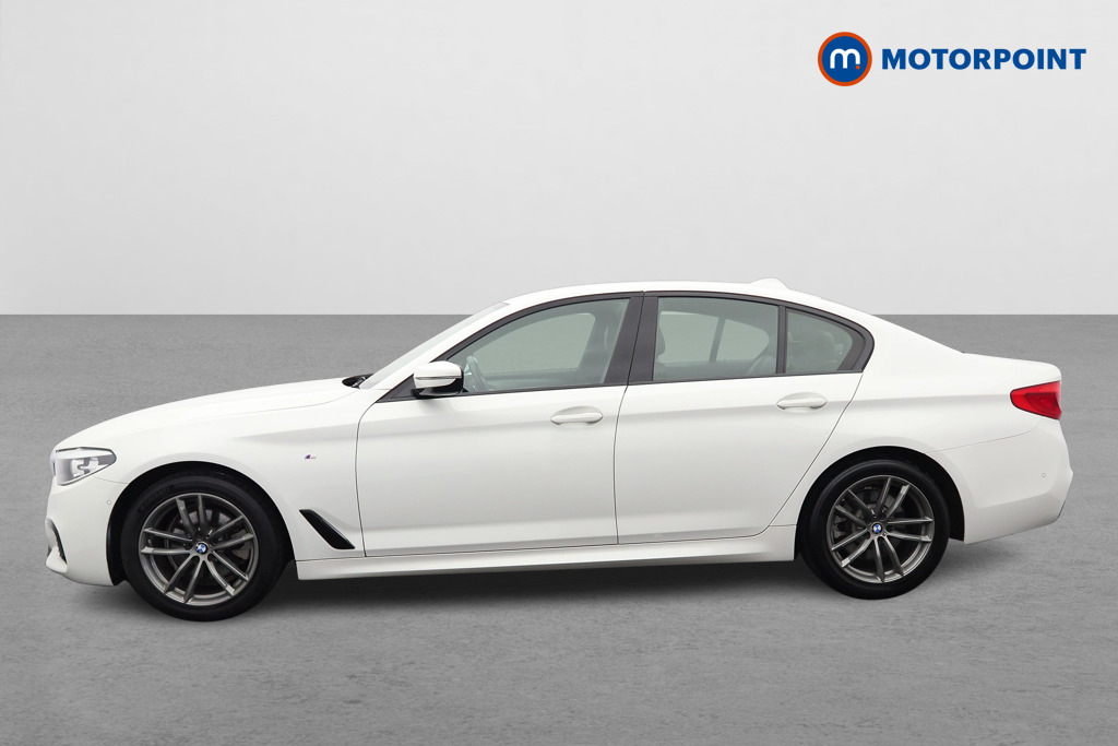 BMW 5 Series 520D M Sport White #4