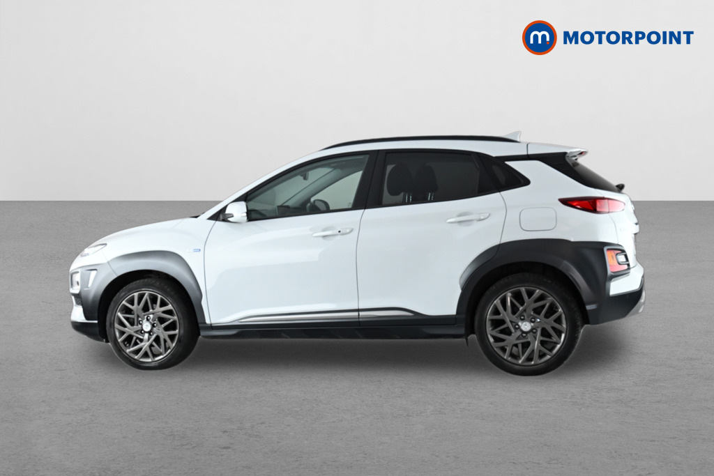 Hyundai Kona 1.6 Gdi Hybrid Premium Dct MK70KTN White #4