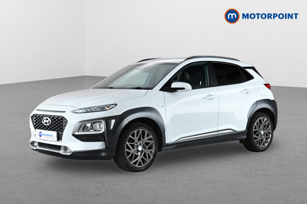 Hyundai Kona 1.6 Gdi Hybrid Premium Dct MK70KTN White #3