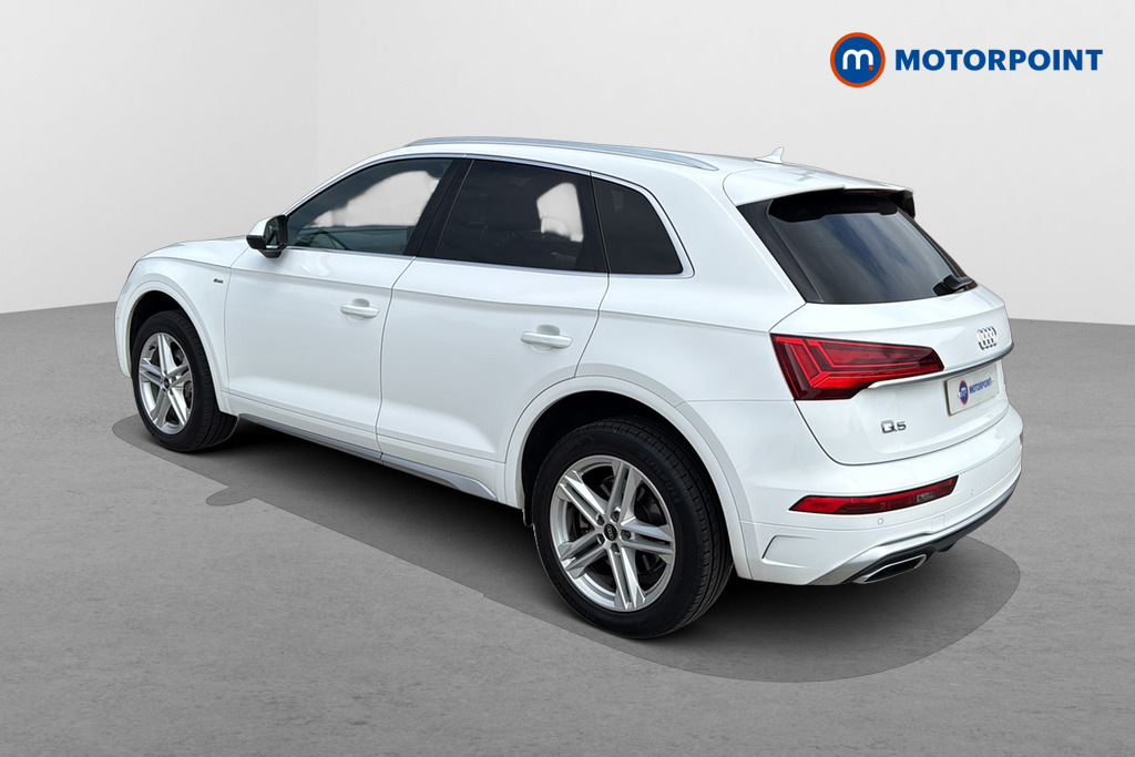 Audi Q5 45 Tfsi Quattro S Line S Tronic YE22UKH White #6