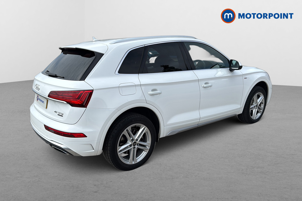 Audi Q5 45 Tfsi Quattro S Line S Tronic YE22UKH White #4
