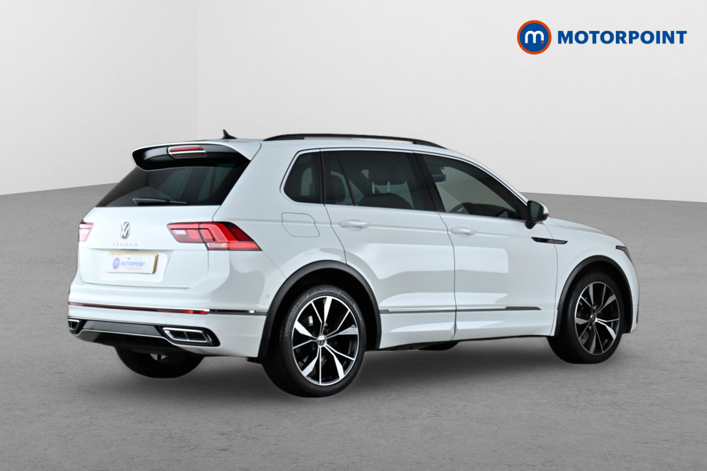 Volkswagen Tiguan 2.0 Tdi R-line Dsg White #5