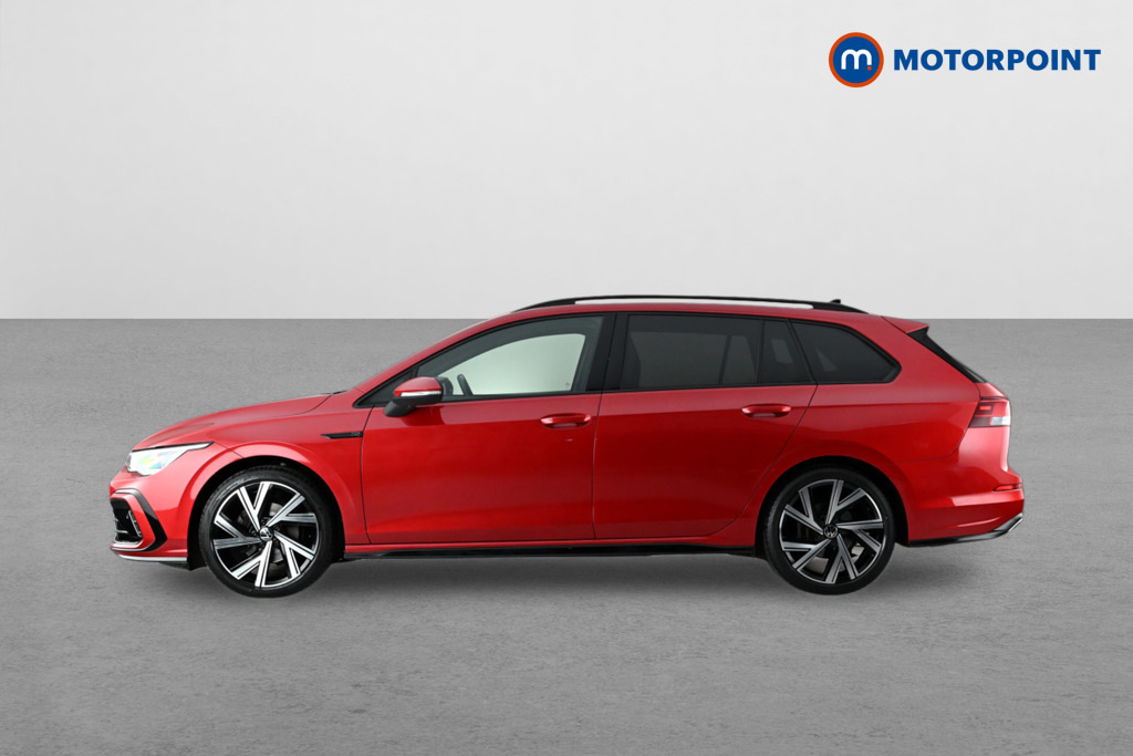 Volkswagen Golf 1.5 Etsi 150 R-line Dsg HK73DYP Red #4
