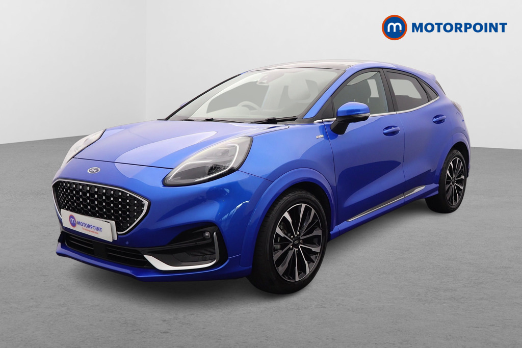 Ford Puma 1.0 Ecoboost Hybrid Mhev St-line Vignale MD73ZWB Blue #3