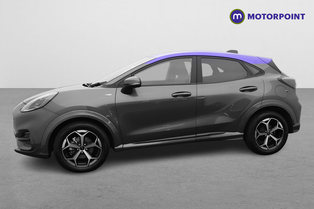 Ford Puma 1.0 Ecoboost Hybrid Mhev St-line FE74EWW Blue #3