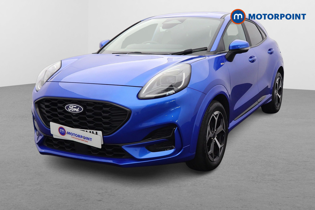 Ford Puma 1.0 Ecoboost Hybrid Mhev St-line FE74EWW Blue #2