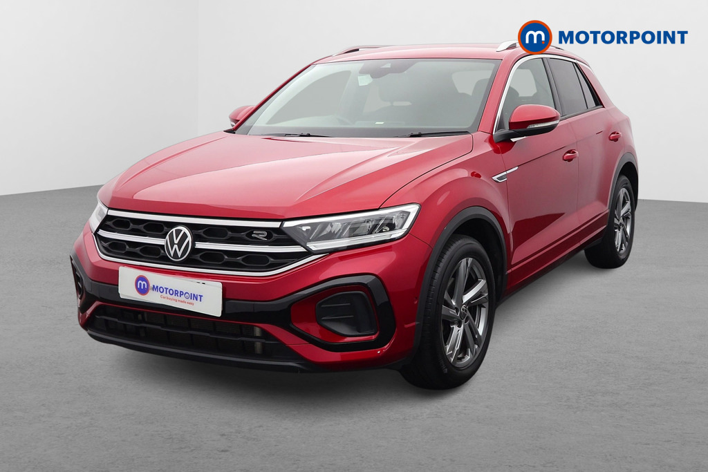 Volkswagen T-Roc 1.5 Tsi R-line Dsg VF23KVL Red #3