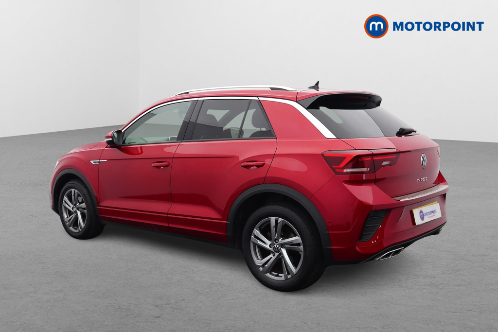Volkswagen T-Roc 1.5 Tsi R-line Dsg VF23KVL Red #5