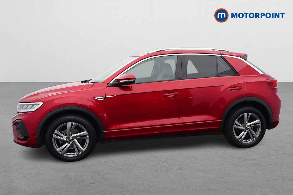 Volkswagen T-Roc 1.5 Tsi R-line Dsg VF23KVL Red #4