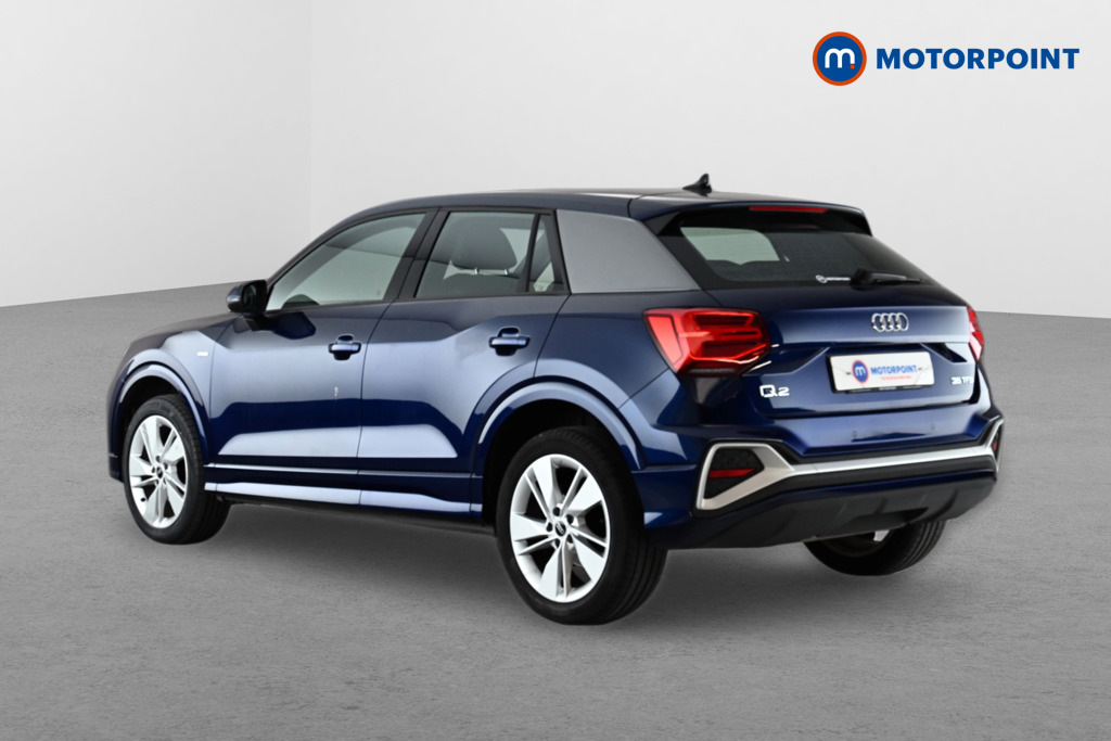 Audi Q2 35 Tfsi S Line SB23JVH Blue #5