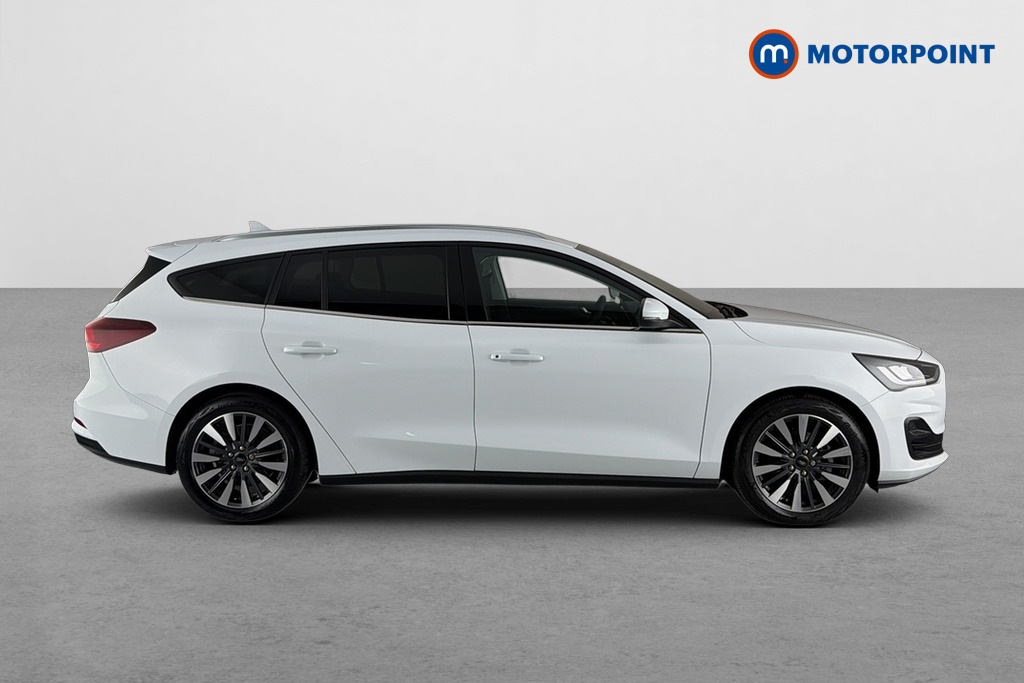 Ford Focus 1.0 Ecoboost Hybrid Mhev 155 Titanium X White #4