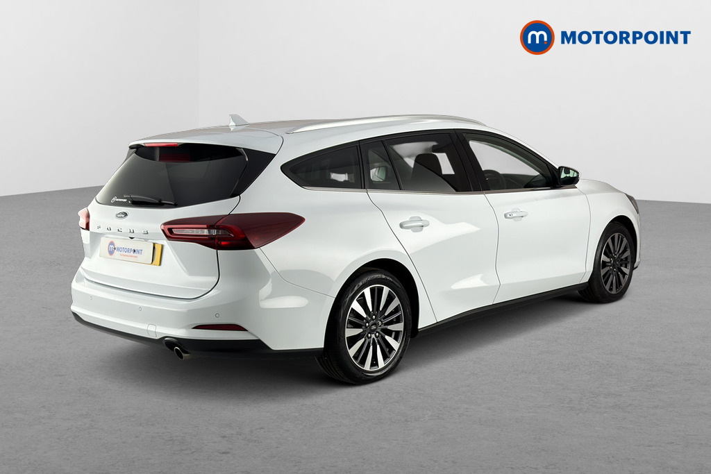 Ford Focus 1.0 Ecoboost Hybrid Mhev 155 Titanium X White #5