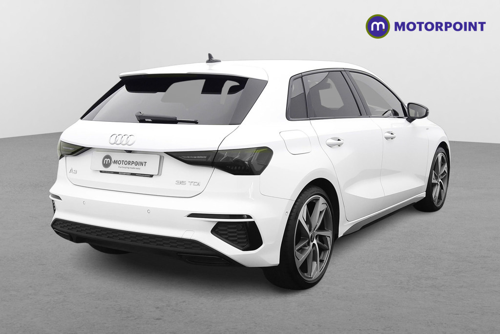 Audi A3 35 Tdi Edition 1 S Tronic RE72KHD White #6