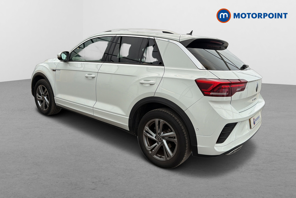 Volkswagen T-Roc 1.5 Tsi R-line Dsg White #6