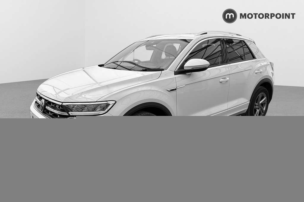 Volkswagen T-Roc 1.5 Tsi R-line Dsg White #2