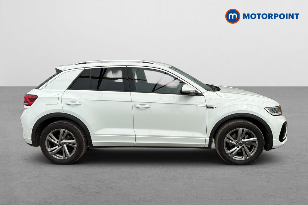 Volkswagen T-Roc 1.5 Tsi R-line Dsg White #3